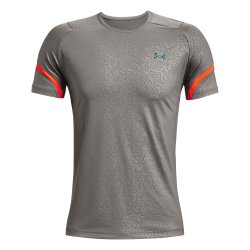 Футболка Under Armour Rush 2.0 Emboss SS M - сіра