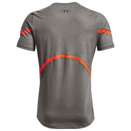 1366064-066_Tričko Under Armour Rush 2.0 Emboss SS M - šedá