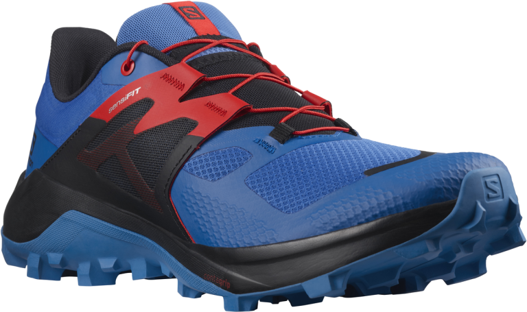 Obuv Salomon Wildcross 2 M - modrá/červená/černá