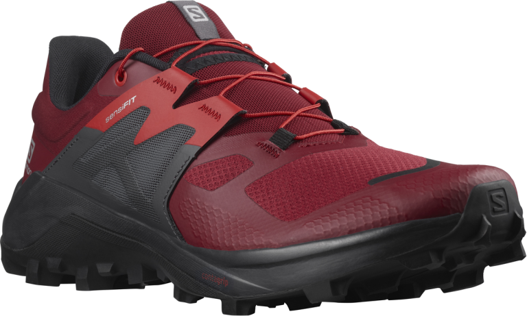 Obuv Salomon Wildcross 2 M - červená/černá