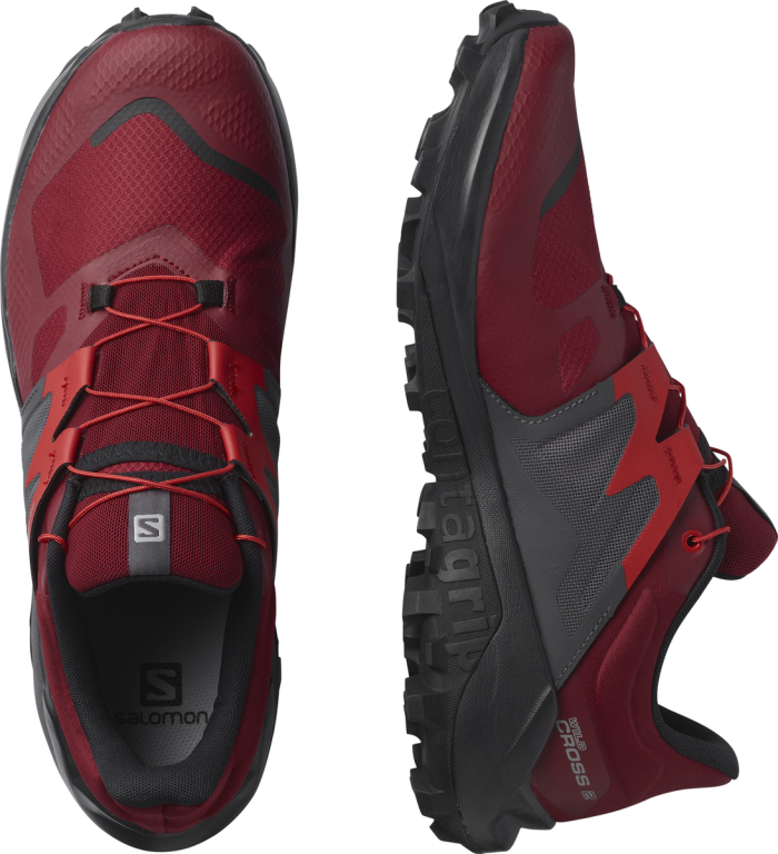 Obuv Salomon Wildcross 2 M - červená/černá