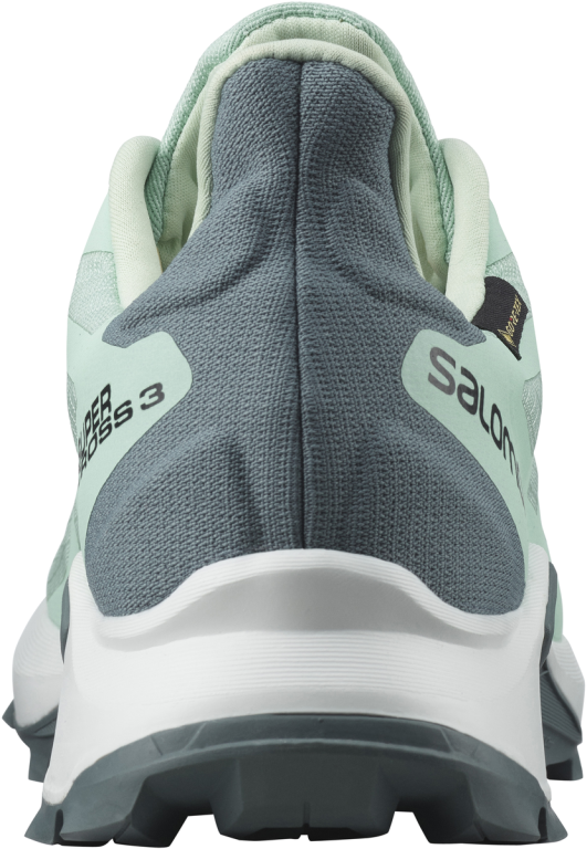 Obuv Salomon Supercross 3 GTX W - zelená/bíllá/šedá