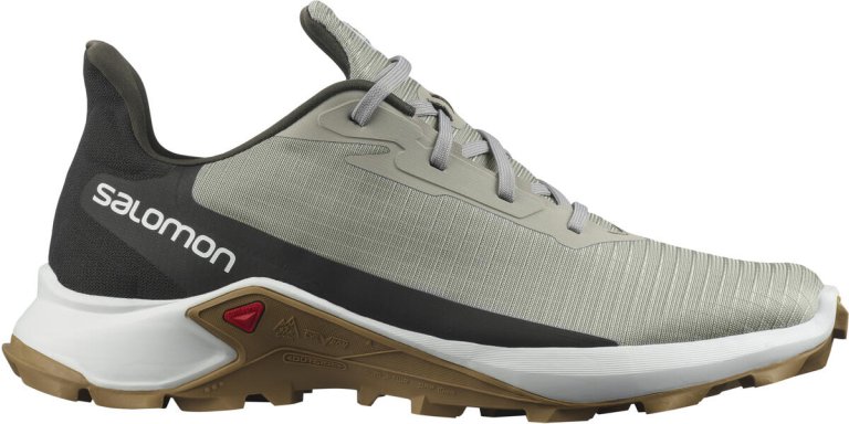 Obuv Salomon Alphacross 3 M - zelená/bílá/hnědá