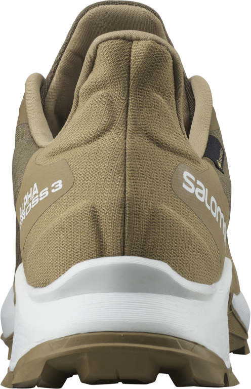 Obuv Salomon Alphacross 3 GTX M - hnědá/bílá