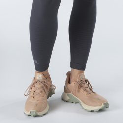 Obuv Salomon Alphacross 3 GTX W - růžová/šedá/červená