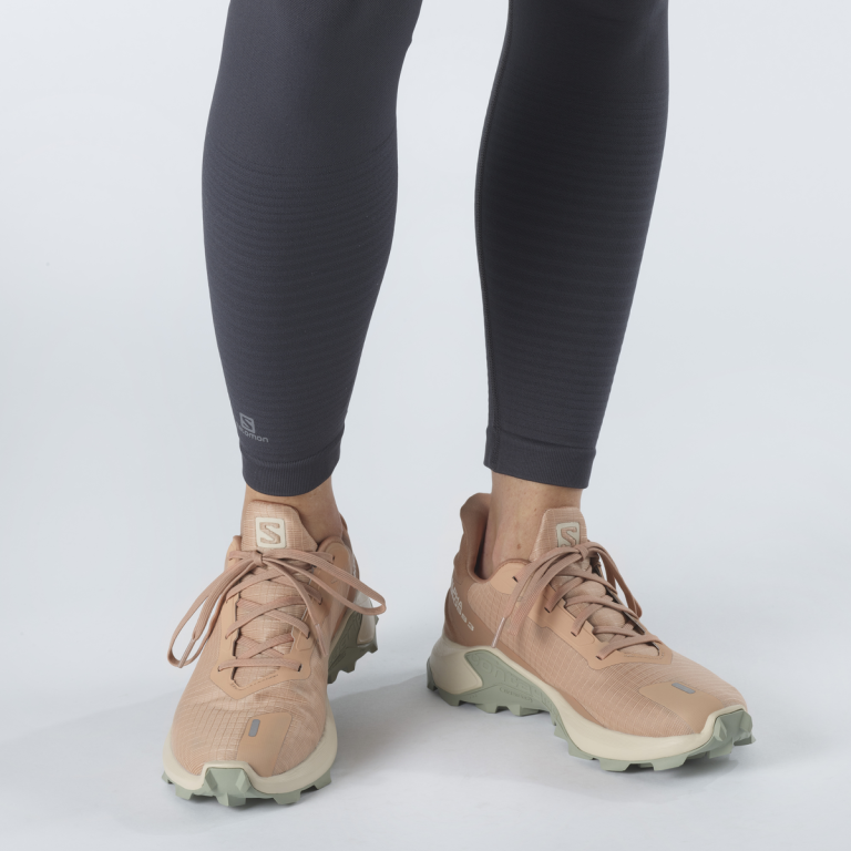 Obuv Salomon Alphacross 3 GTX W - růžová/šedá/červená