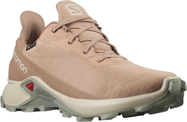 Obuv Salomon Alphacross 3 GTX W - růžová/šedá/červená