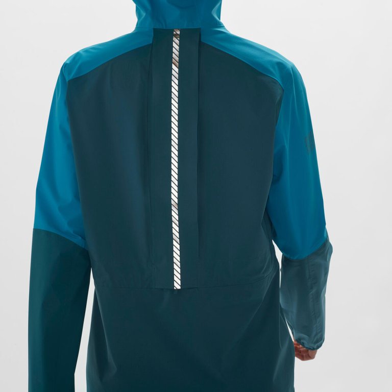 Куртка Salomon BONATTI TRAIL WP JKT W - синя