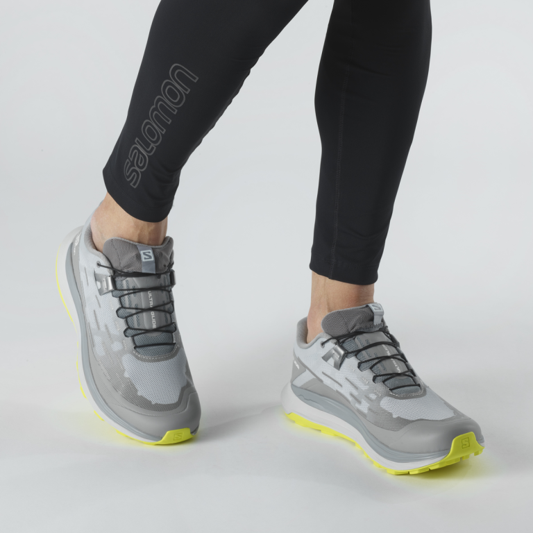 Obuv Salomon Ultra Glide M - šedá/zelená