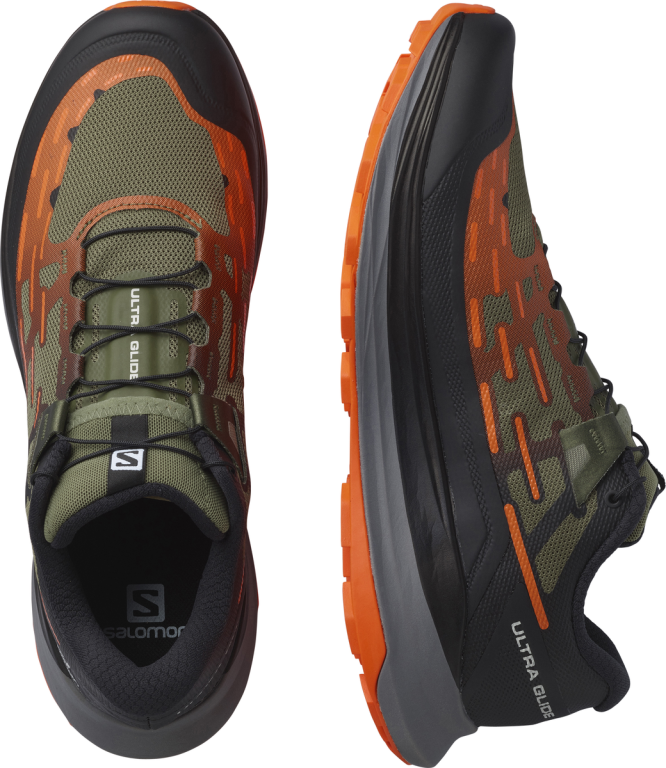 Obuv Salomon Ultra Glide M - zelená/černá/červená