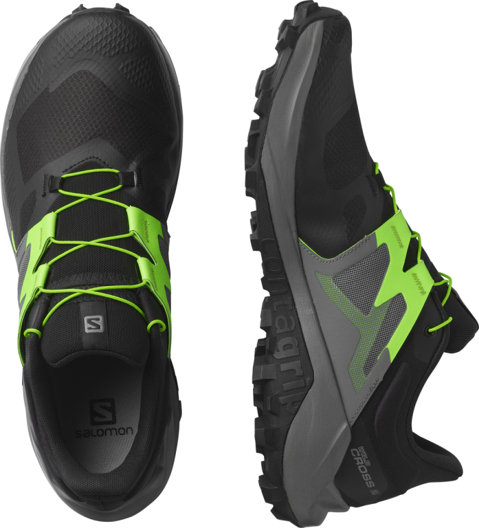 Obuv Salomon Wildcross 2 M - černá/šedá/zelená