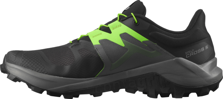 Obuv Salomon Wildcross 2 M - černá/šedá/zelená