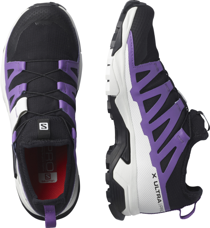 Obuv Salomon X Ultra Pro GTX W - černá/bílá/fialová