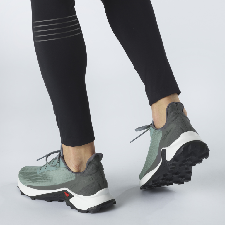 Obuv Salomon Alphacross 3 M - modrá/bílá/šedá