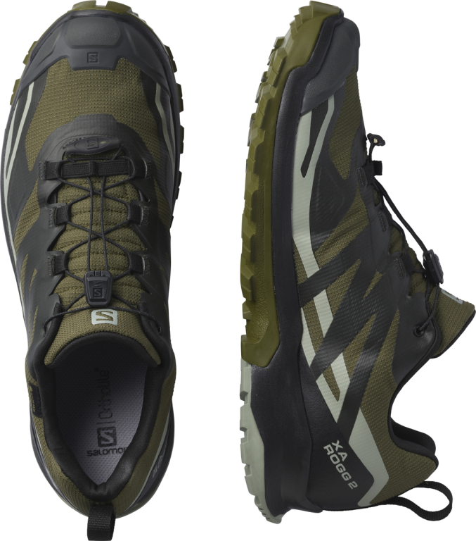Obuv Salomon XA ROGG 2 GTX M - zelená/černá