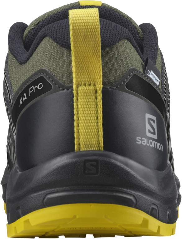 Взуття Salomon XA PRO V8 CSWP J - зелений/чорний/жовтий