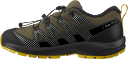 Взуття Salomon XA PRO V8 CSWP J - зелений/чорний/жовтий