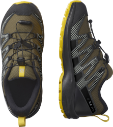 Взуття Salomon XA PRO V8 CSWP J - зелений/чорний/жовтий