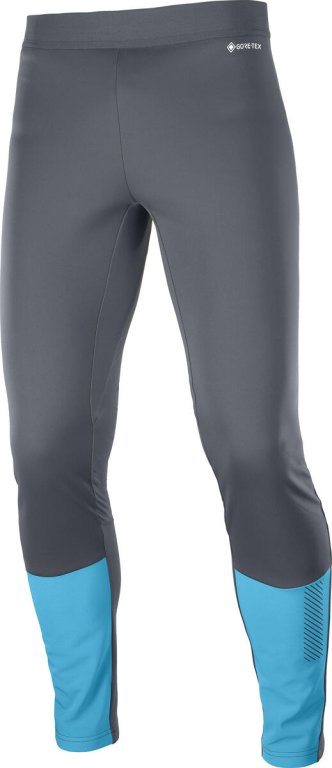 Легінси Salomon GTX WS SSHELL TIGHT M - сірий/синій