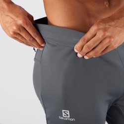 Легінси Salomon GTX WS SSHELL TIGHT M - сірий/синій