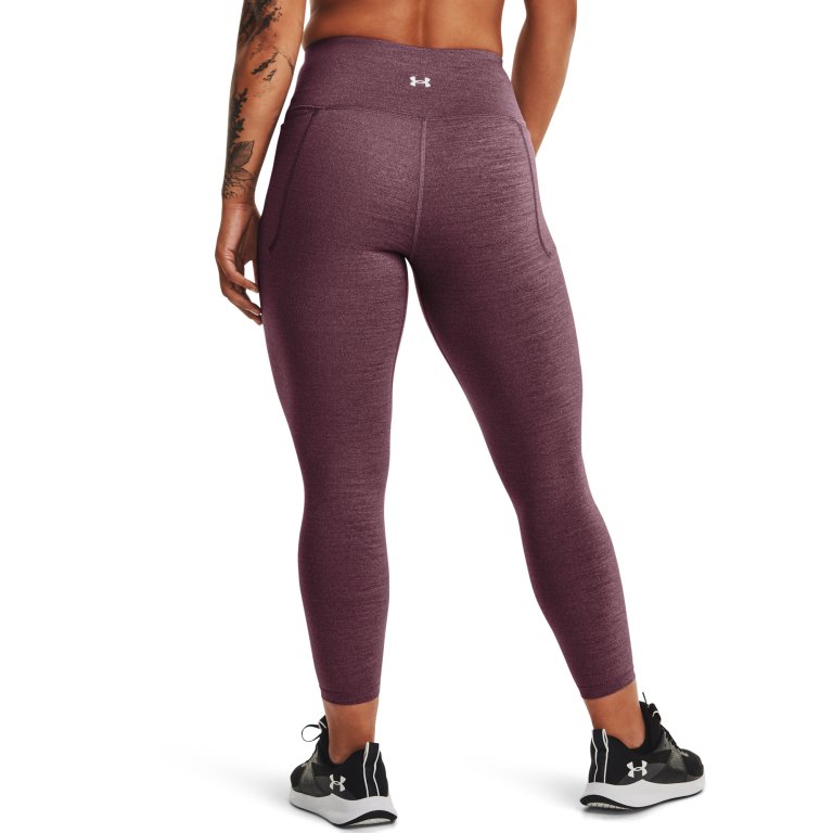 Легінси жіночі Under Armour Meridian Heather Ankle Leg W - фіолетові