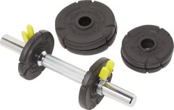Nakládací činkový set Energetics - černá