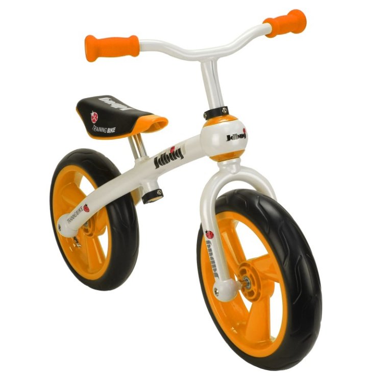 Odrážedlo JDBug Bike 12 - bílá/oranžová