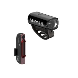 Sada světel Lezyne HECTO STVZO 40 / STICK STVZO - černá