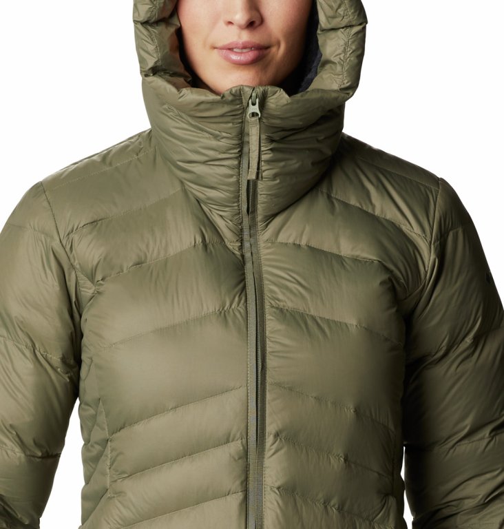 Куртка Columbia Autumn Park™ Down Mid Jacket W - темно-зелений