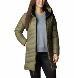 Куртка Columbia Autumn Park™ Down Mid Jacket W - темно-зелений