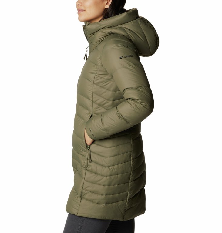 Куртка Columbia Autumn Park™ Down Mid Jacket W - темно-зелений