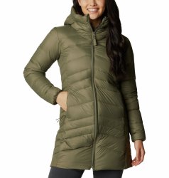 Куртка Columbia Autumn Park™ Down Mid Jacket W - темно-зелений