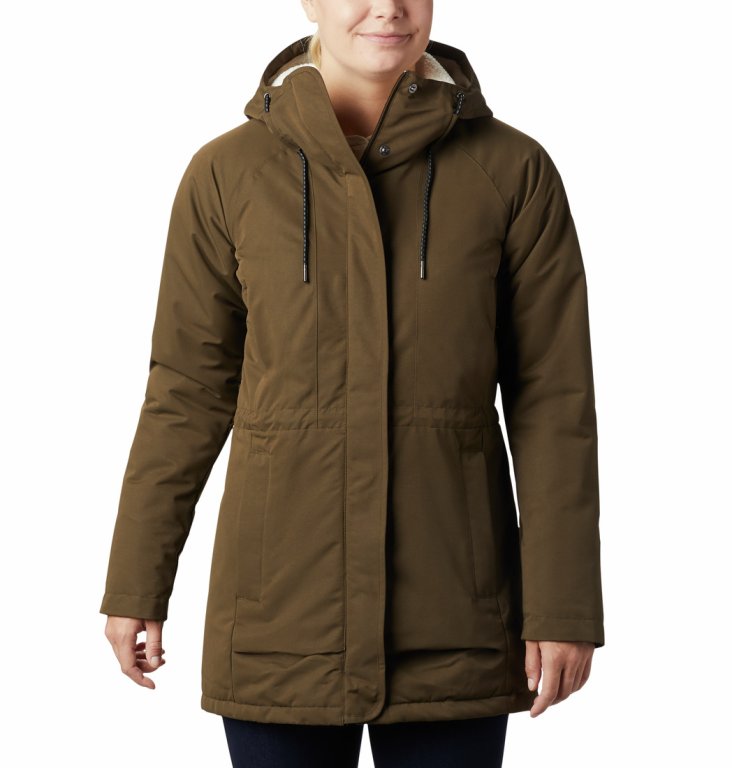Куртка Columbia South Canyon™ Sherpa Lined Jacket W - темно-зелена