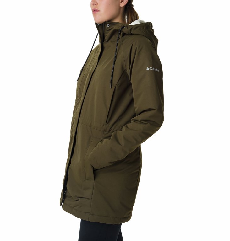 Куртка Columbia South Canyon™ Sherpa Lined Jacket W - темно-зелена