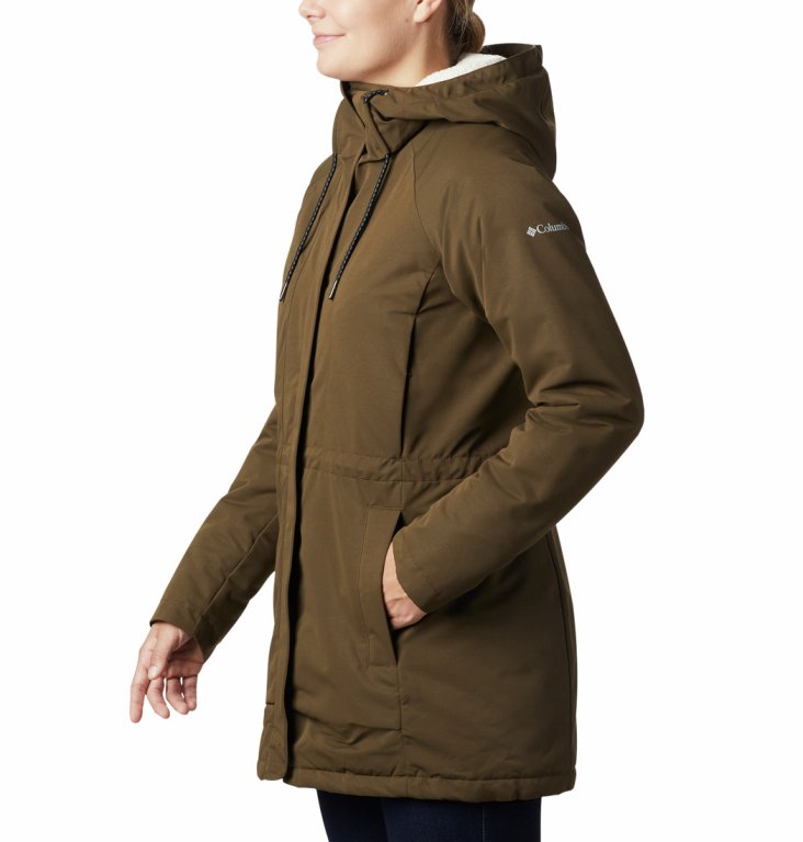 Куртка Columbia South Canyon™ Sherpa Lined Jacket W - темно-зелена