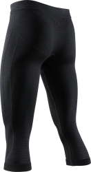 Штани з мериносу X-Bionic Apani 4.0 3/4 M - чорний