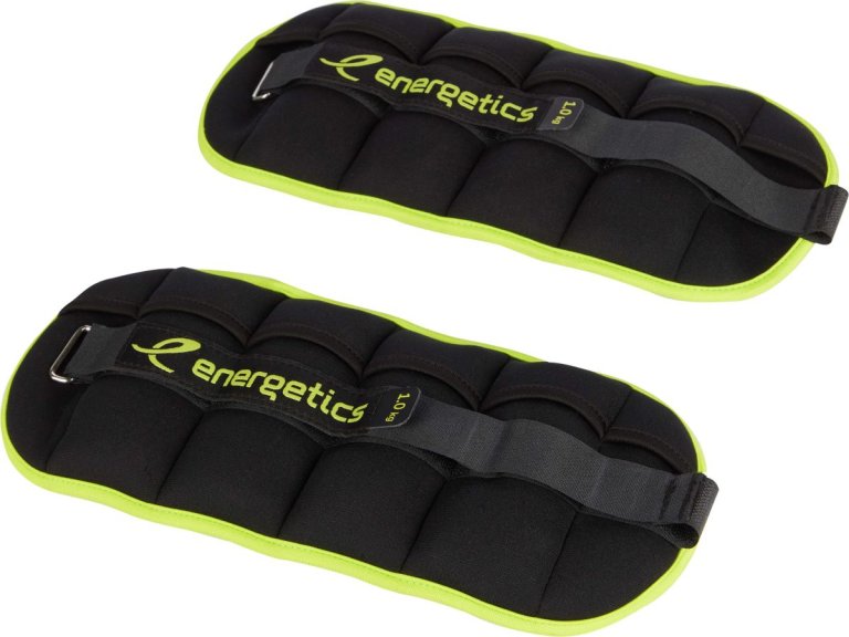 Manžeta se závažím Energetics Ankle Writst Weight 2x2,5kg - černá