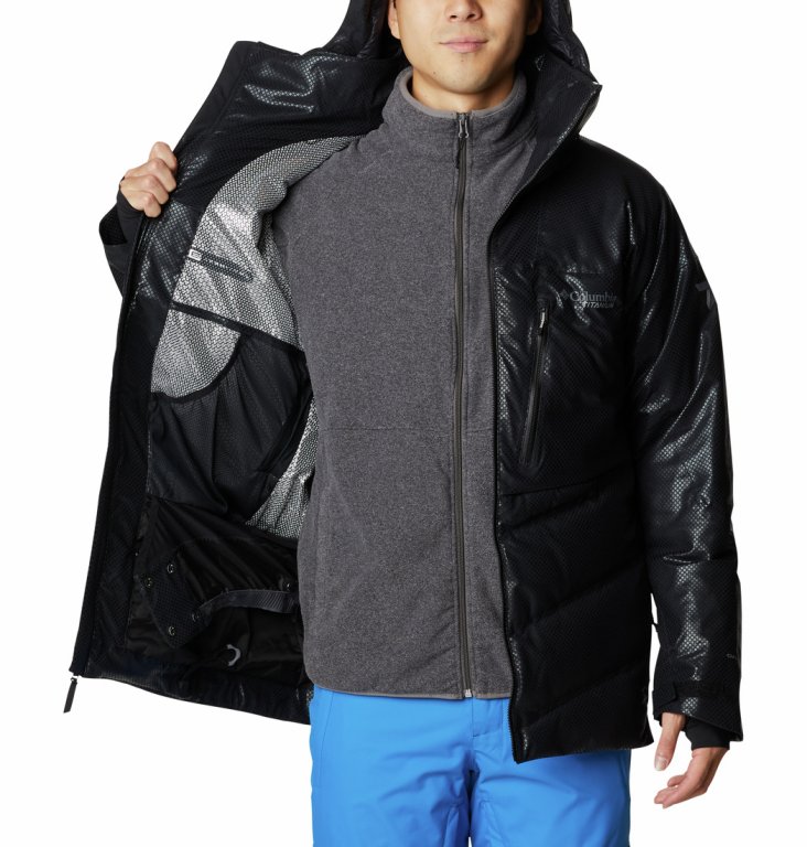 Пуховик Columbia Powder Keg™ Black Dot™ M - чорний