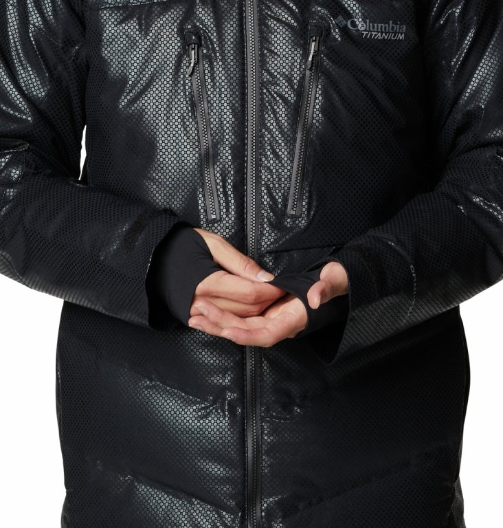 Пуховик Columbia Powder Keg™ Black Dot™ M - чорний