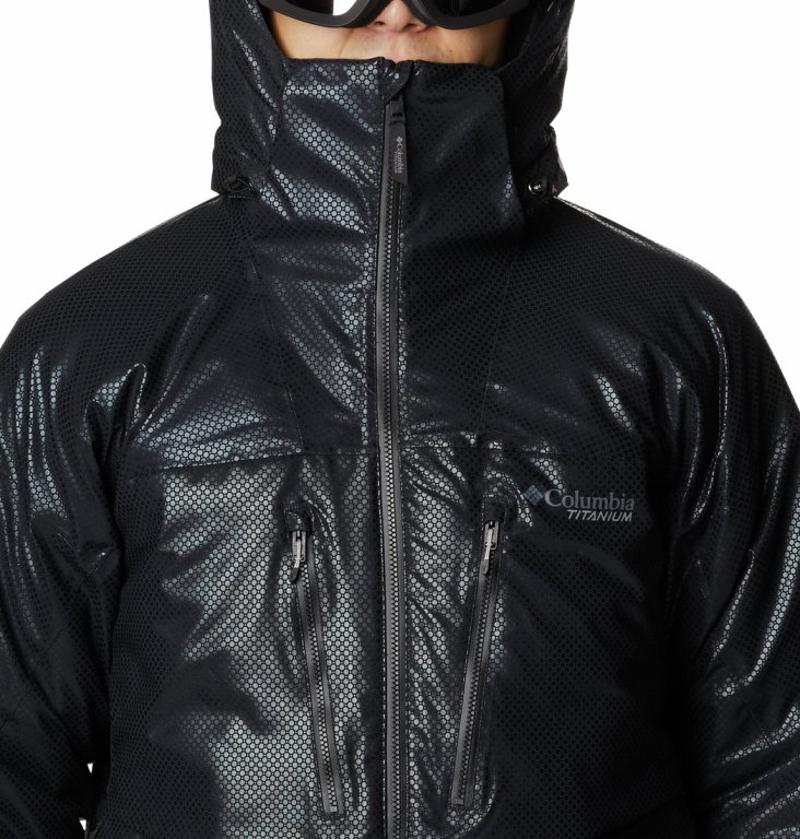 Пуховик Columbia Powder Keg™ Black Dot™ M - чорний