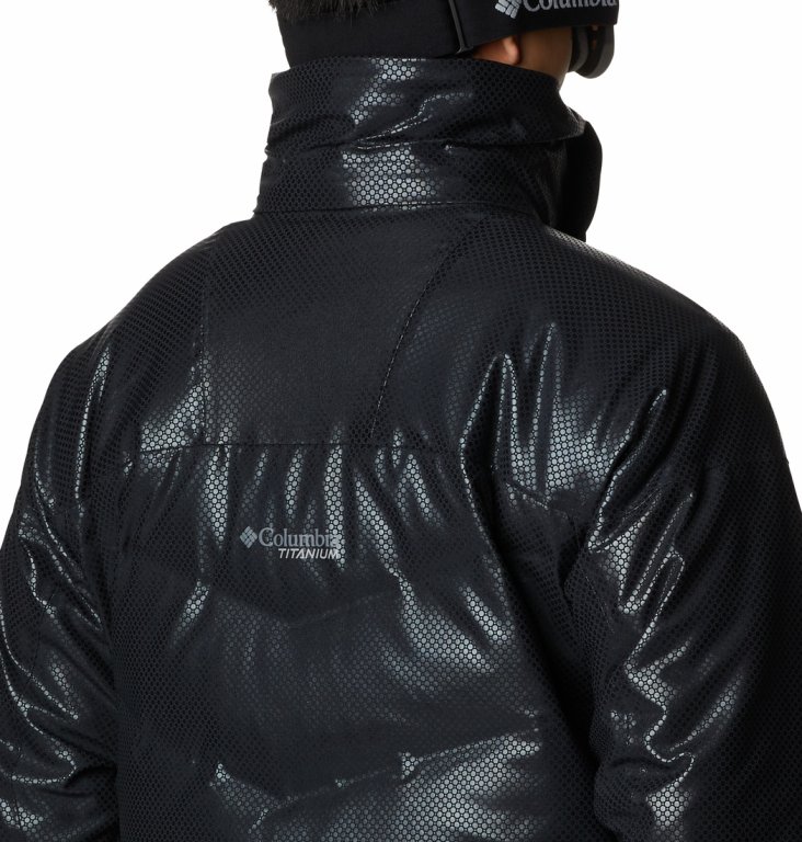 Пуховик Columbia Powder Keg™ Black Dot™ M - чорний