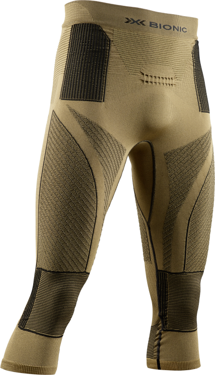 Штани X-Bionic Radictor 4.0 3/4 M - золото/чорний