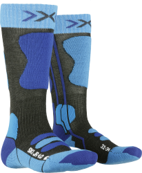 Шкарпетки X-Bionic X-SOCKS® Ski Junior 4.0 - сині/сірі