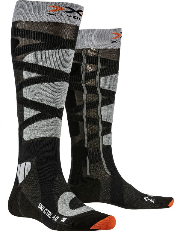Шкарпетки X-Bionic X-SOCKS® Ski Control 4.0 - чорний/сірий