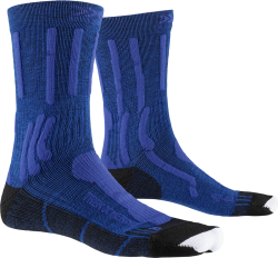Шкарпетки X-Bionic X-SOCKS® Trek X Merino Socks - сині/білі