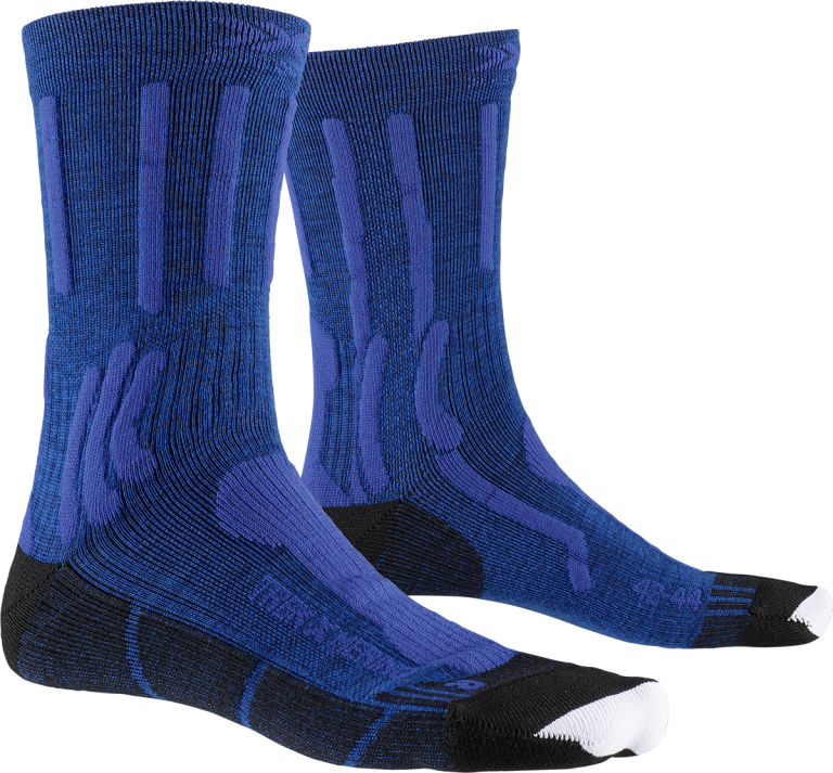 Шкарпетки X-Bionic X-SOCKS® Trek X Merino Socks - сині/білі