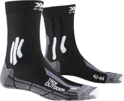 Шкарпетки X-Bionic X-SOCKS® Trek Outdoor - чорні/білі