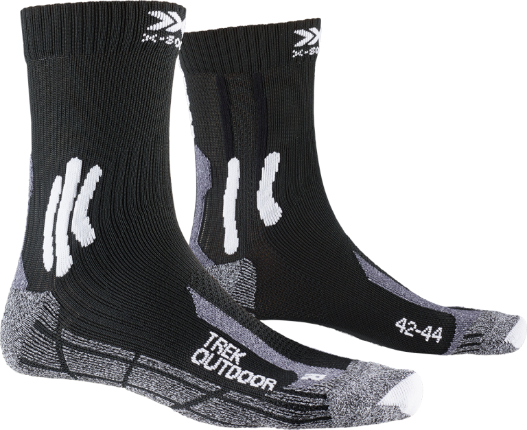 Шкарпетки X-Bionic X-SOCKS® Trek Outdoor - чорні/білі