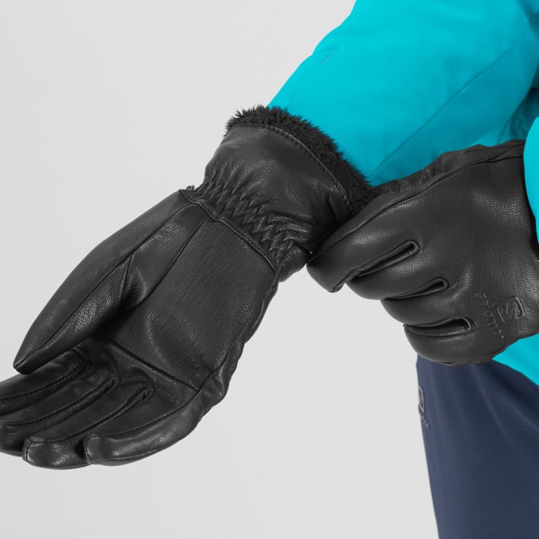 Рукавички Salomon NATIVE W - чорні