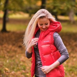Жилет Columbia Pike Lake™ II Insulated Vest W - синій/білий